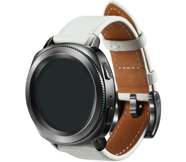 Samsung Gear Sport Lederen-Armband - Wit