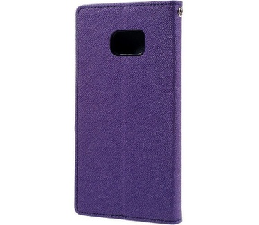 Mercury Fancy Diary WalletCase - Samsung Galaxy S7 Edge - Paars Paars