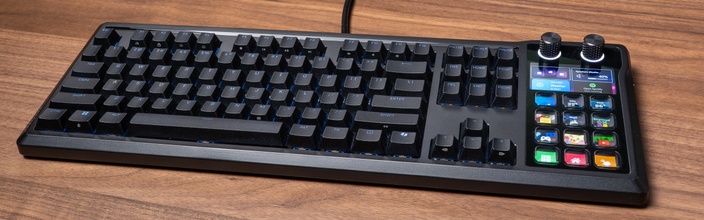 Toetsenbord met 'gratis' Stream Deck