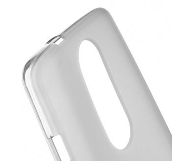 Kees Mat Gel Hoesje Motorola Moto X Force - Grijs