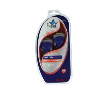 HQ Products DVI-D/DVI-D, 1.8m