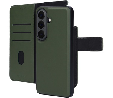 Mobiparts Leather 2 in 1 Wallet Case Samsung Galaxy S26 Green