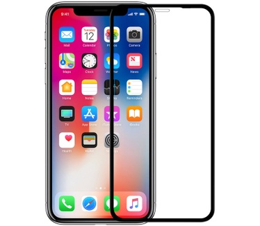 Nillkin FullFace Tempered Glass XD CP+MAX - Apple iPhone XR (6.1'') - Zwart