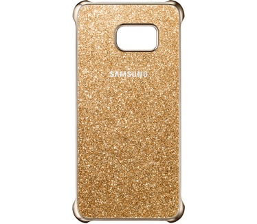Samsung Galaxy S6 edge Plus Glitter Cover Goud