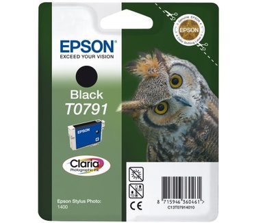 Epson inktpatroon Black T0791 Claria Photographic Ink