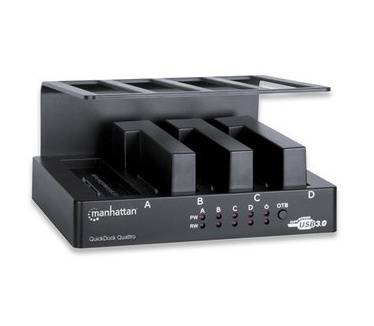Manhattan QuickDock Quattro Zwart