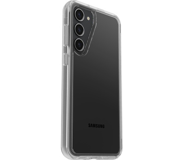 Otterbox OtterBox Symmetry Clear Case voor Galaxy S23+ , Schokbestendig, Valbestendig, Dunne beschermende hoes, 3x getest volgens militaire standaard, Antimicrobieel, Clear, Geen retailverpakking