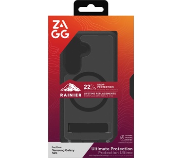 Zagg Rainier Snap KS (Galaxy S26+) Zwart