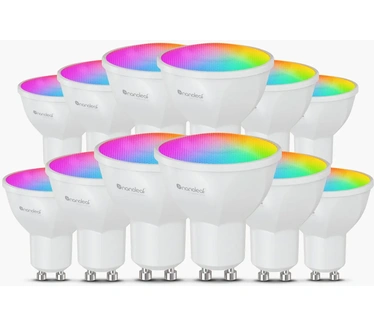 Nanoleaf Essentials Matter GU10 Smart Bulb (12 Pack)