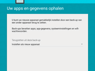 Setupwizard op Nexus 9