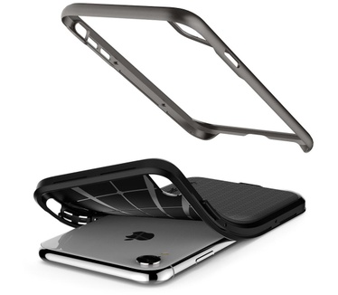 Spigen Ultra Hybrid (iPhone XR)  Zwart