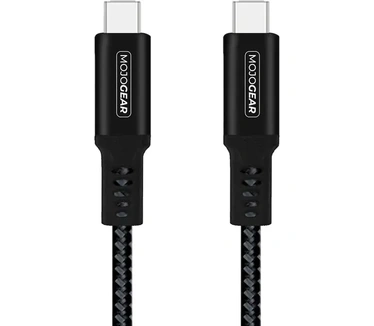 Mojogear USB-C naar USB-C kabel 100W USB 3.1 Extra Sterk, 3 meter, per stuk Zwart