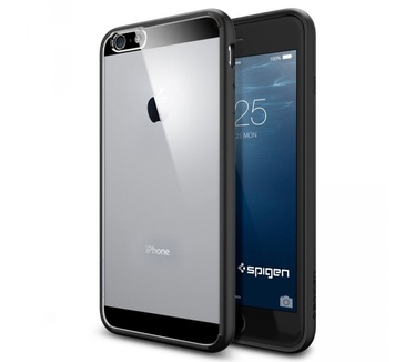 Spigen Case Ultra Hybrid Apple iPhone 6 Plus SGP10898 (Black) voor iPhone 6 plus