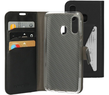 Mobiparts Classic Wallet Case Samsung Galaxy A40 (2019) Black