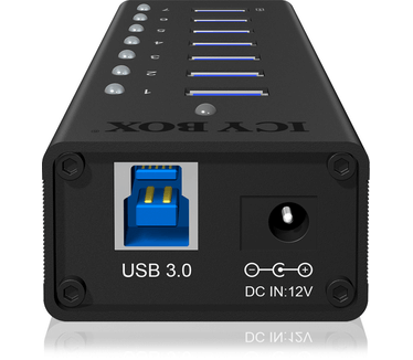 Raidsonic Icy Box 7-port USB 3.0 Hub with USB charge port