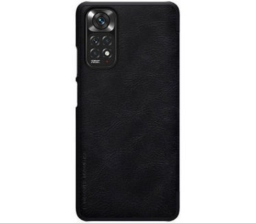 Nillkin Qin Book Case - Xiaomi Redmi Note 11S - Zwart Zwart