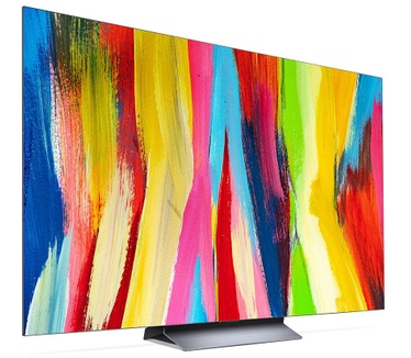 LG C2 65" (zwarte voet) Zwart