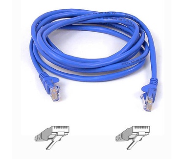 Belkin RJ45 CAT-5e Patch Cable, 2 metre, Blue