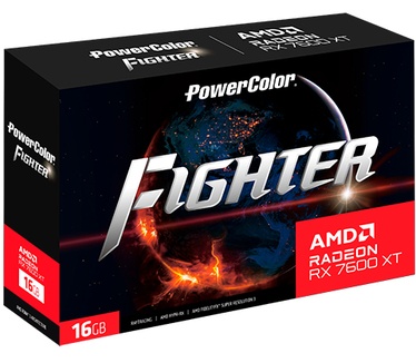Powercolor Fighter AMD Radeon RX 7600 XT 16GB GDDR6