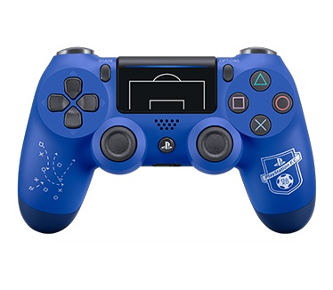 Sony DualShock 4 Limited Edition "PlayStation F.C." Blauw, Zwart