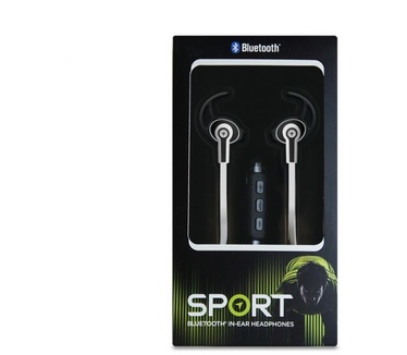 Roam Headphones Sport Bluetooth In-Ear (Wit, Zwart)
