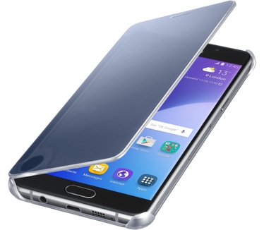 Samsung Galaxy A5 (2016) Clear View Cover (Galaxy A5) Zwart