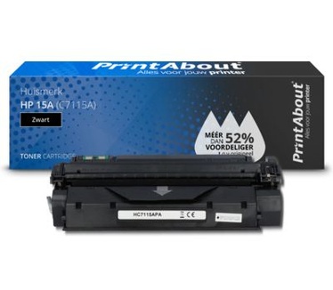 PrintAbout Huismerk HP 15A (C7115A) Toner Zwart