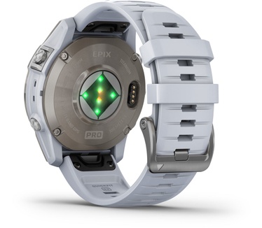 Garmin epix Pro (Gen 2), 47mm, Sapphire Edition Titanium (Wit)