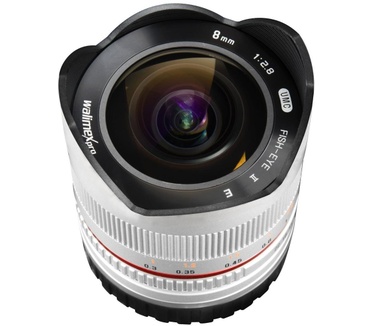 Walimex Pro 8mm f/2.8 Fis-Eye II (Samsung NX) Zilver