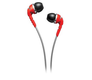 Philips SHO2200RD O'Neill, zwart/rood THE TREAD-oortelefoon