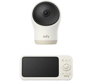 eufy Babyfoon C10 - 2K HD Camera - 4.5" Scherm - Pan & Tilt - Nachtzicht - Wi-Fi of Zonder Wi-Fi - 12 Uur Batterij - Beweging - Huilen & Geluid Detectie - Temperatuur Alarm - 2 - Weg Praten - VOX