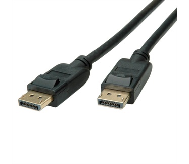 Roline DisplayPort-kabel, v1.4, DP M - M, zwart, 5 m