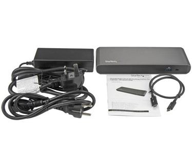 Startech.com Thunderbolt 3 2x 4K Docking Station voor laptops alleen Windows