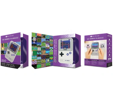 My Arcade Go Gamer Classic Grijs, Paars