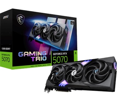 MSI GeForce RTX 5070 12G GAMING TRIO