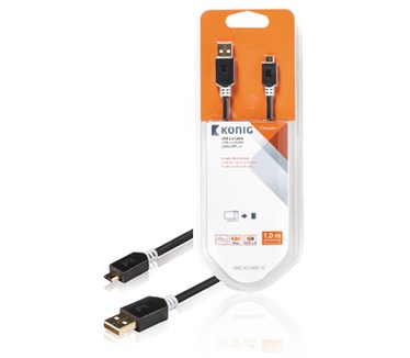 König USB A - USB Micro B M/M 1m