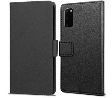 qMust Samsung Galaxy S20 Wallet Hoesje Zwart