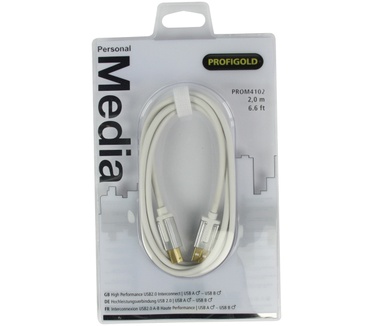 Profigold USB A-B Interconnect, 2m