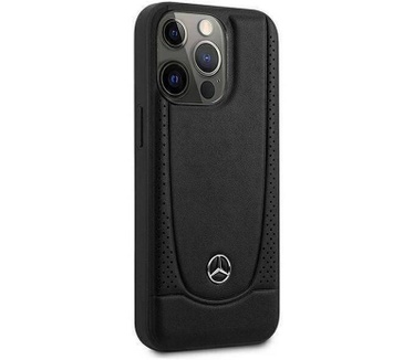 Mercedes-Benz New Urban Back Case - iPhone 15 Pro (6.1") - Zwart Zwart