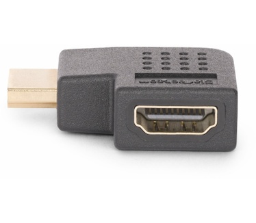 Startech.com Haakse HDMI 2.0 Adapter, Male naar Female, Horizontale 90 Graden Haakse HDMI adapter, HDMI Port Saver, 4K 60Hz, High Speed HDMI Connector Extension, M/F