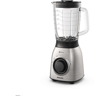 Philips Blender HR3555, Viva Collection. Inhoud bak/kan: 2 l, Kleur van het product: Zwart, Transparant. Bowl materiaal: Kunststof, Materiaal: Roestvrijstaal. Vermogen: 700 W, AC invoer voltage: 220-230 V