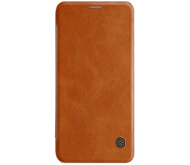 Nillkin Qin PU Leather Book Case - Samsung Galaxy A6 Plus - Bruin  Bruin