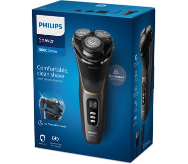 Philips Shaver 3000 Series S3342/13 Elektrisch scheerapparaat voor nat en droog scheren