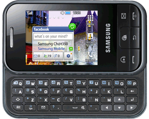 Samsung 470 series SSD Ch@t 350 Zwart (Hi-prepaid)