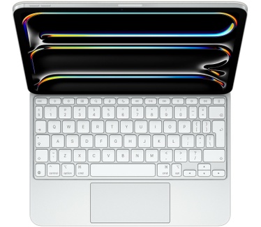 Apple iPad Pro (2024) 11" Magic Keyboard, Int. Engels, Wit
