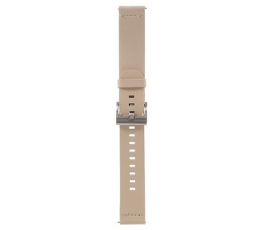 qMust Lederen armband voor Fossil Q Modern Hybrid - Beige