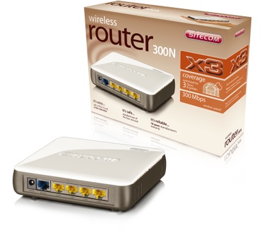 Sitecom Wireless Router 300N X3 WLR-3000