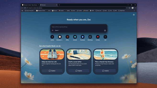 Microsoft Edge-redesign