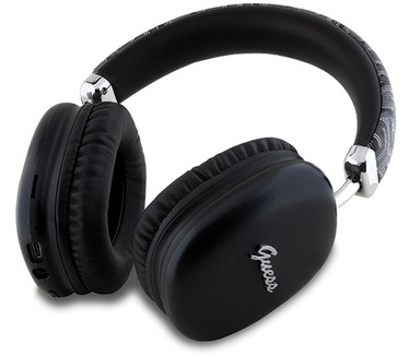 Guess G-Cube Bluetooth Stereo Over-Ear Koptelefoon - Zwart (Zwart)
