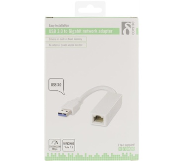 Deltaco USB3-GIGA4